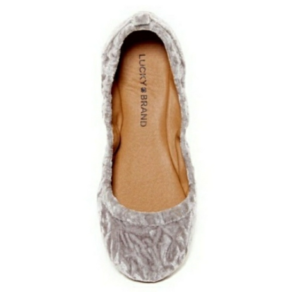 New lucky‎ brand crushed velvet flats